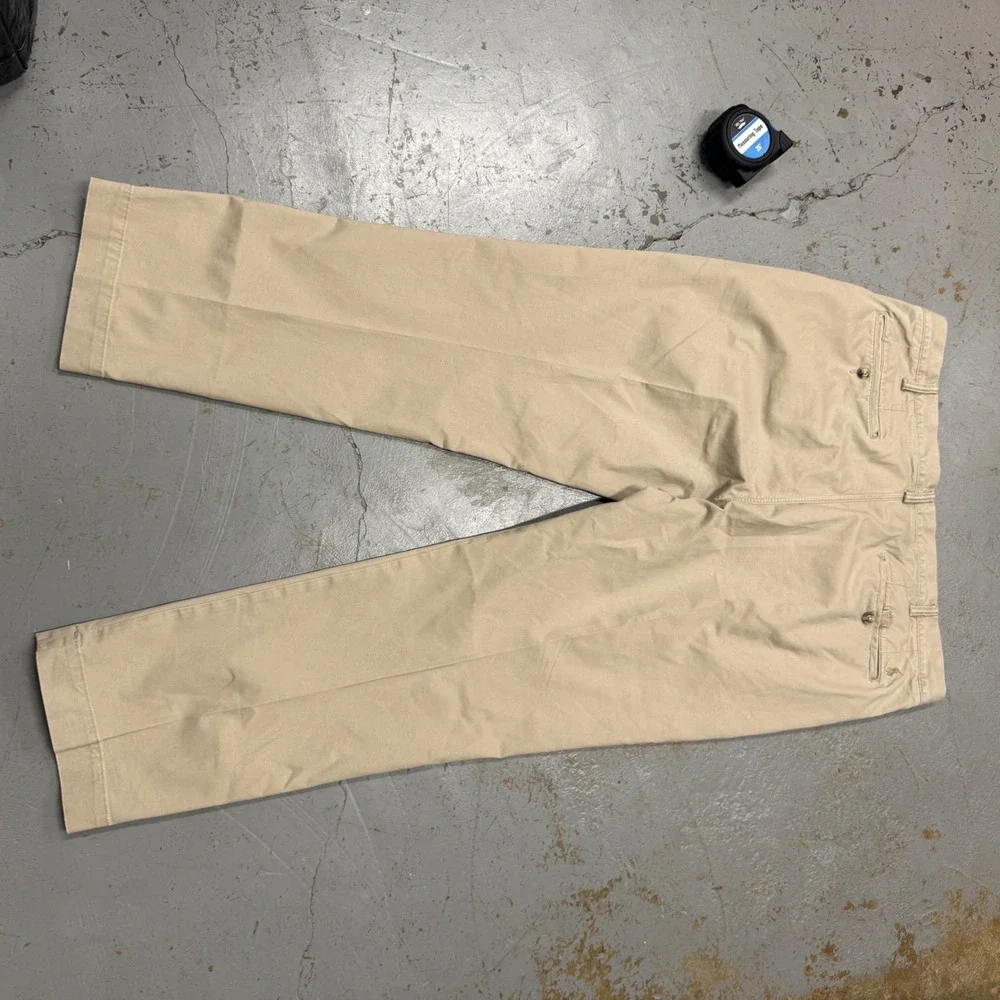 Polo Ralph Lauren Chino Pants Tan Stretch‎ Straight Fit 38 x 30